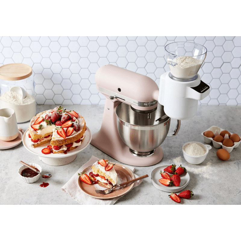 KitchenAid 4.8L Artisan Stand Mixer KSM195 Feathered Pink