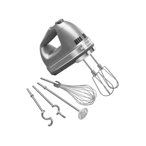 KitchenAid Artisan 9 Speed Hand Mixer Contour Silver