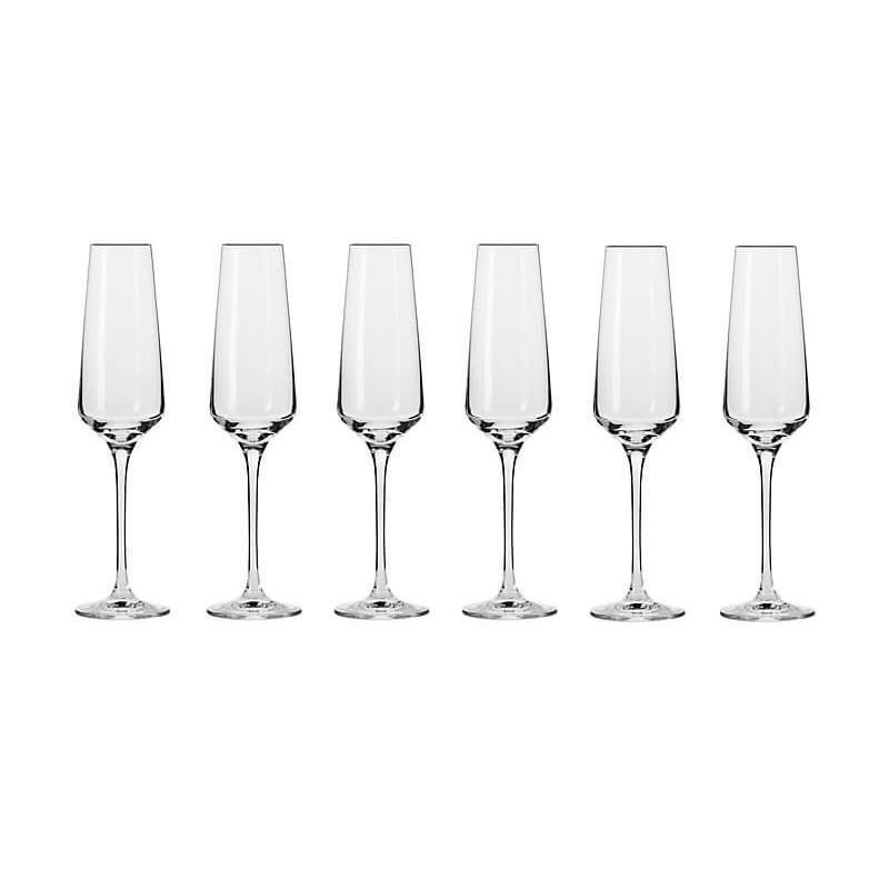 Krosno Avant-Garde Champagne Flute 180ml Set of 6