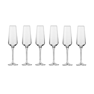 Krosno Avant-Garde Champagne Flute 180ml Set of 6