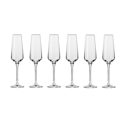 Krosno Avant-Garde Champagne Flute 180ml Set of 6