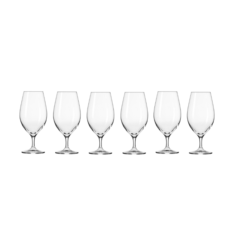 Krosno Harmony Beer Glass 400ml Set of 6