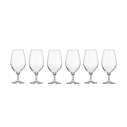 Krosno Harmony Beer Glass 400ml Set of 6