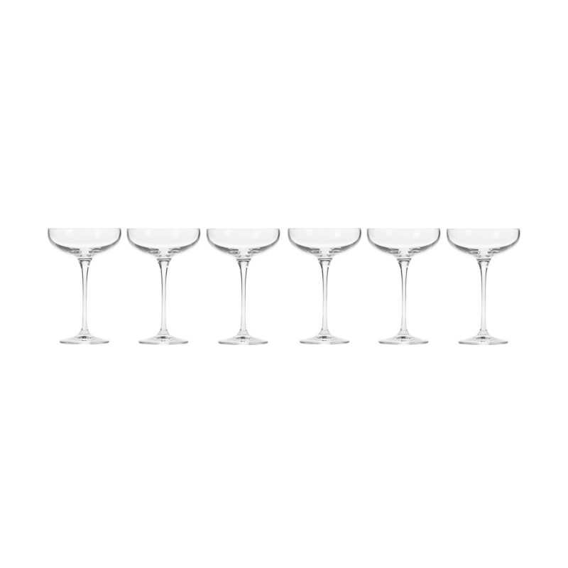 Krosno Harmony Champagne Coupe 240ml Set of 6