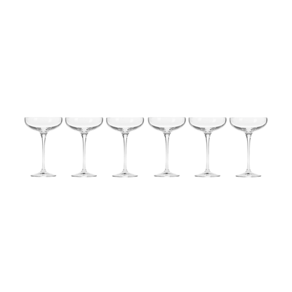 Krosno Harmony Champagne Coupe 240ml Set of 6