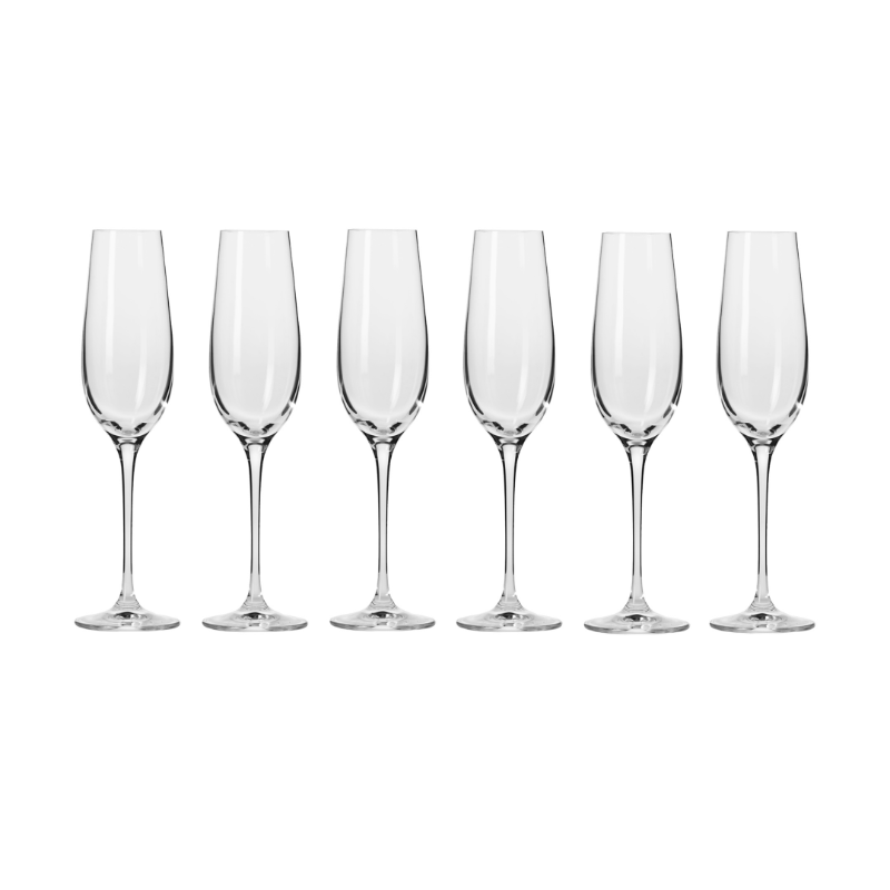 Krosno Harmony Champagne Flute 180ml Set of 6