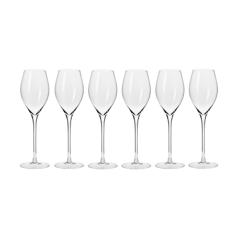 Krosno Harmony Prosecco Glass 280ml Set of 6