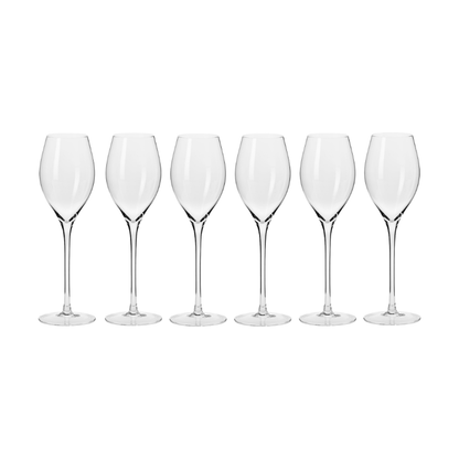 Krosno Harmony Prosecco Glass 280ml Set of 6