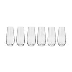 Krosno Harmony Stemless Flute 230ml Set of 6