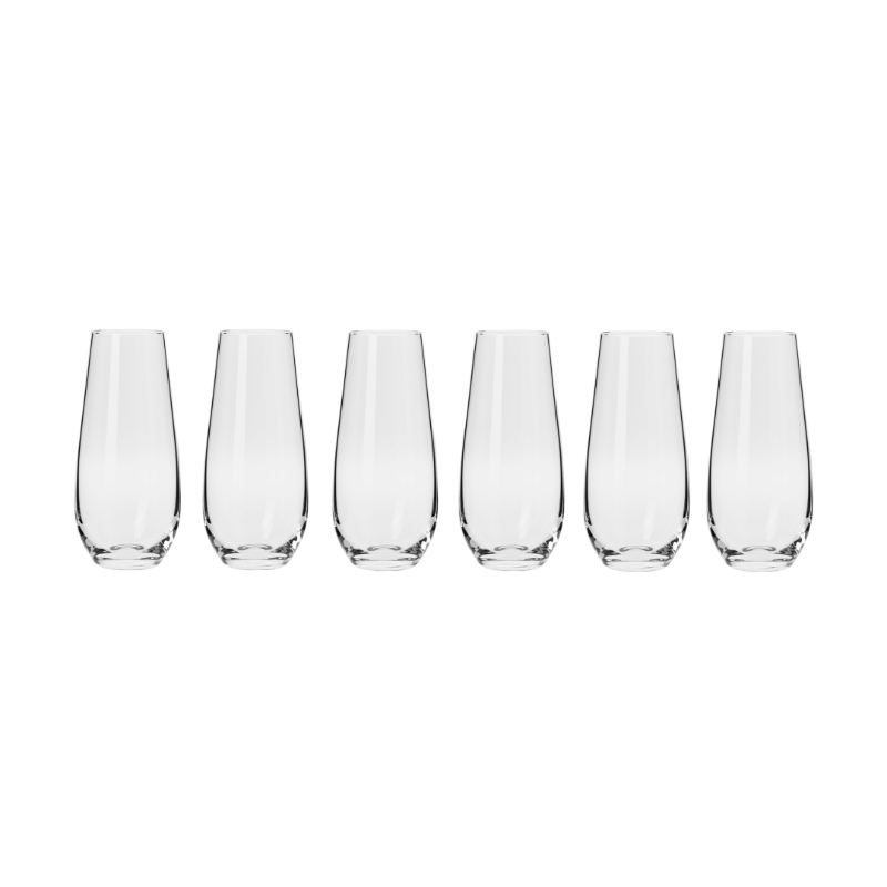 Krosno Harmony Stemless Flute 230ml Set of 6