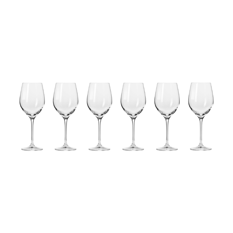 Krosno Harmony Wine Glass 370ml Set of 6