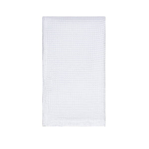 Linens & More Waffle Throw White