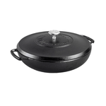 Lodge Blacklock Cast Iron Braiser with Lid 3.7L