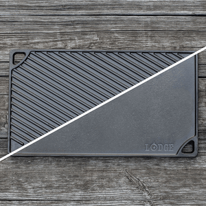 Lodge Cast Iron Double Play Griddle Reversible 42cm x 24cm