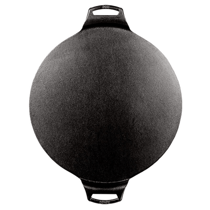 Lodge Cast Iron Pizza Pan 38cm With Silicone Grips The Homestore Auckland