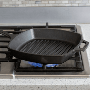 Lodge Cast Iron Square Grill Pan 26cm