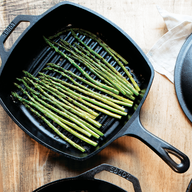 Lodge Cast Iron Square Grill Pan 26cm