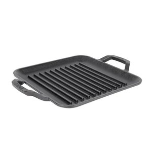 Lodge Chef Collection Cast Iron Square Grill Pan 28cm