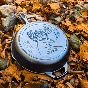 Lodge Wildlife Cast Iron Skillet Deer 26cm