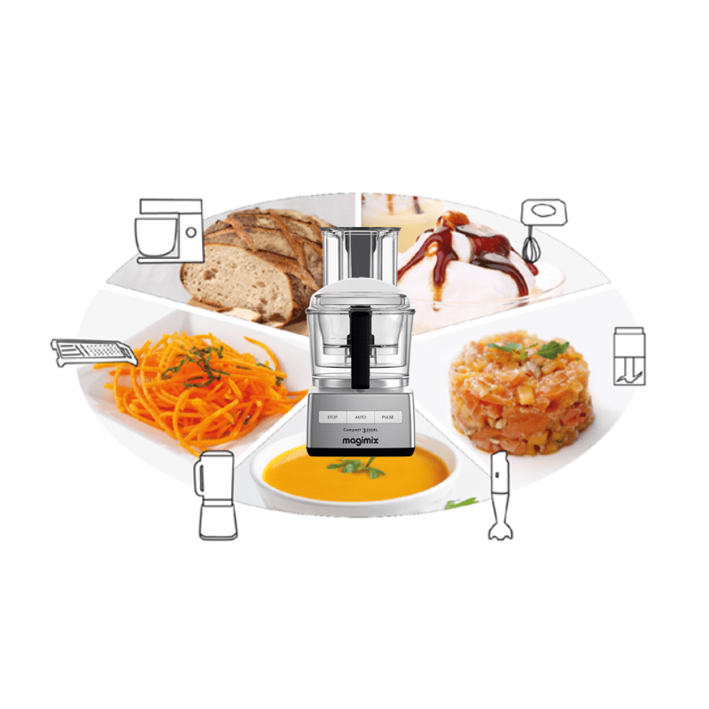 Magimix Food Processor 3200XL Satin