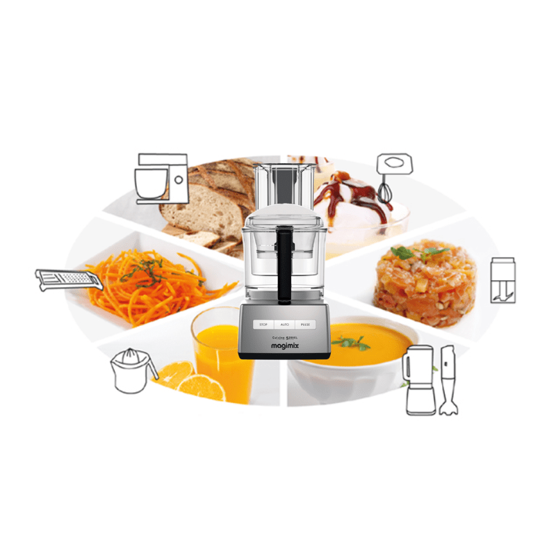 Magimix Food Processor 5200XL Satin