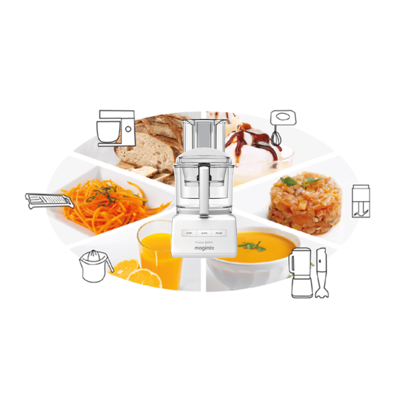 Magimix Food Processor 5200XL White