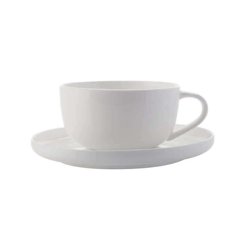 Maxwell & Williams Cashmere High Rim Demi Cup & Saucer 100ml