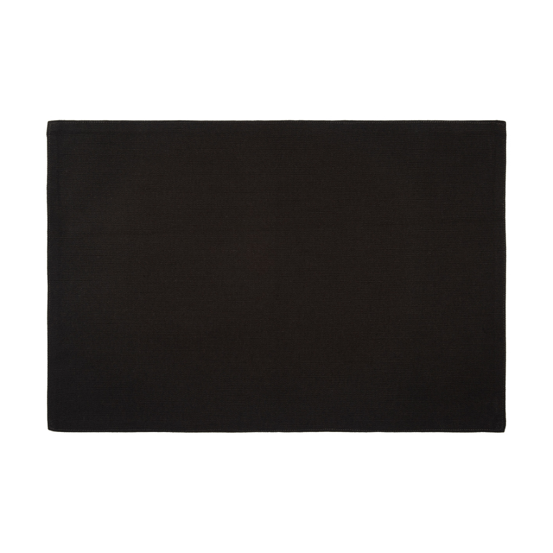 Maxwell & Williams Cotton Classics Cotton Placemat 45cm x 30cm Black