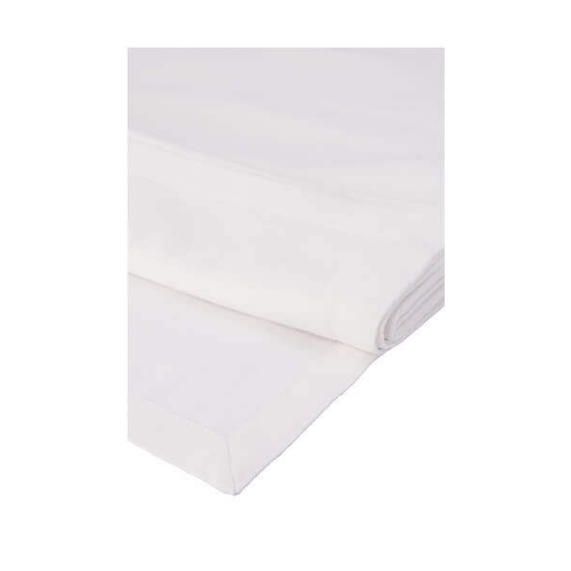 Maxwell & Williams Cotton Classics Rectangular Tablecloth 230cm x 150cm Snow