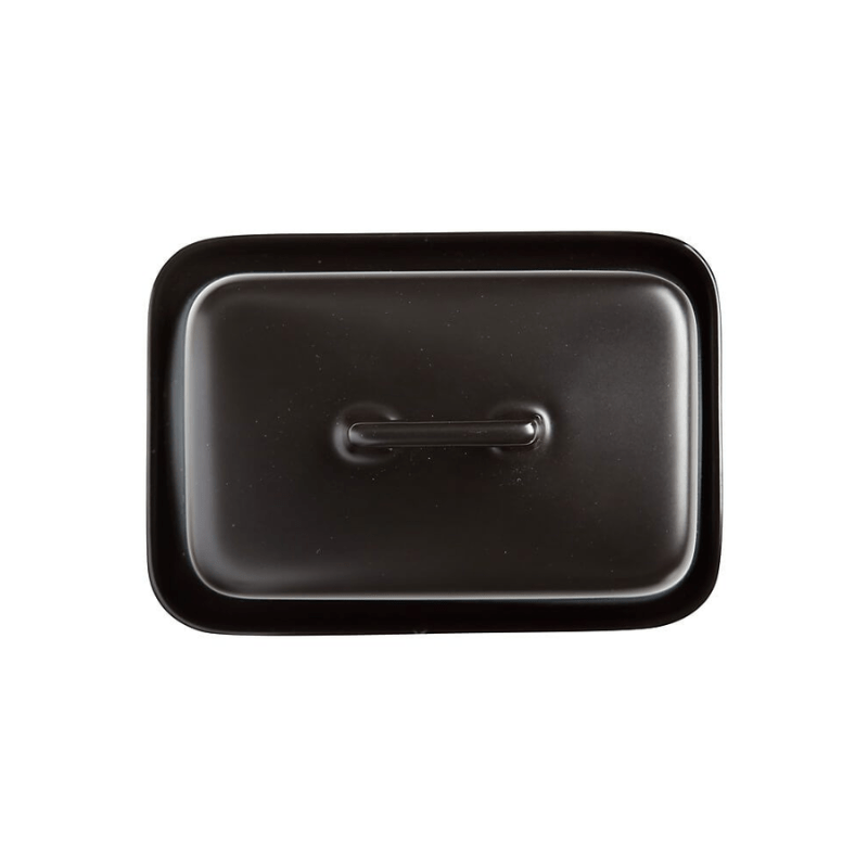 Maxwell & Williams Epicurious Butter Dish Black