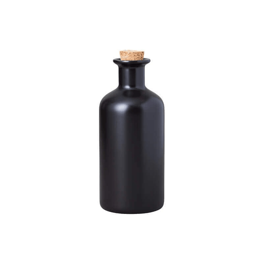 Maxwell & Williams Epicurious Oil Bottle Cork Lid 500ml Black The Homestore Auckland