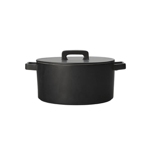 Maxwell & Williams Epicurious Round Casserole 1.3L Black