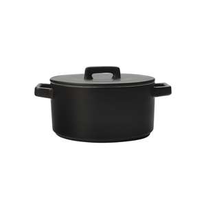 Maxwell & Williams Epicurious Round Casserole 2.6L Black