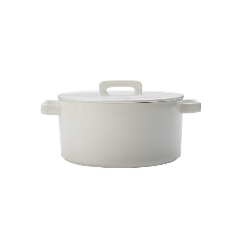 Maxwell & Williams Epicurious Round Casserole 2.6L White