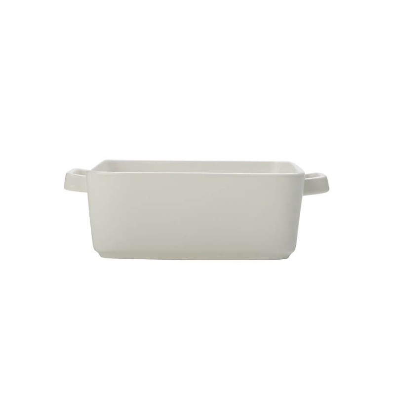 Maxwell & Williams Epicurious Square Baker 19cm x 7.5cm White