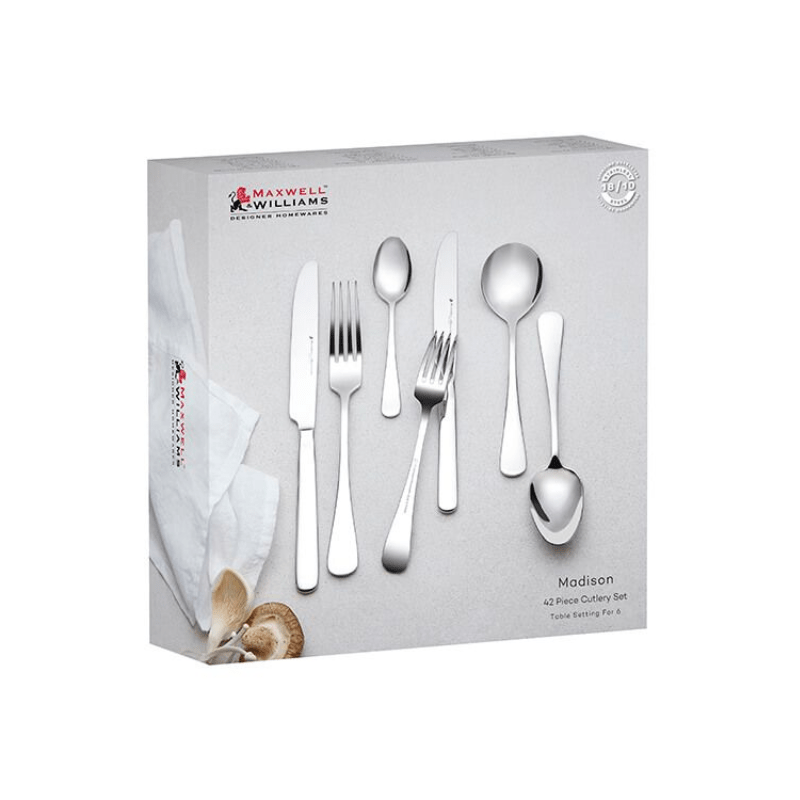 Maxwell & Williams Madison 42 Piece Cutlery Set