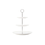 Maxwell & Williams White Basics Diamonds 3-Tier Cake Stand