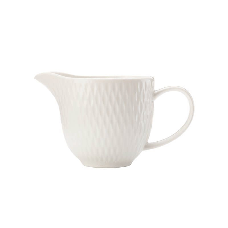 Maxwell & Williams White Basics Diamonds Creamer 190ml