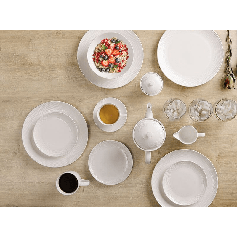 Maxwell Williams White Basics Diamonds Dinner Set 16 Piece