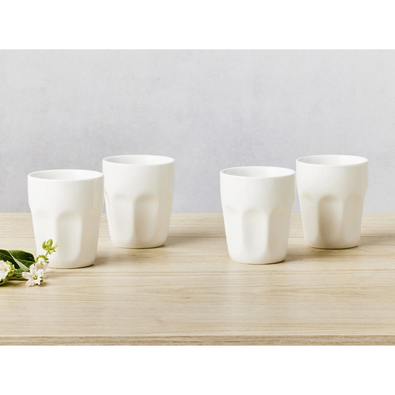 Maxwell & Williams White Basics Latte Cup 200ml Set of 4