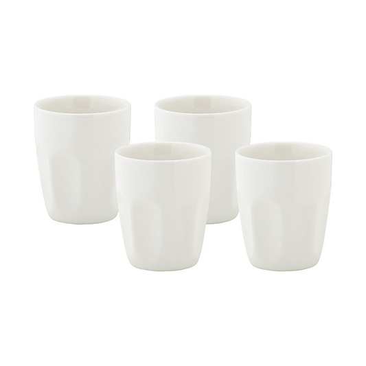 Maxwell & Williams White Basics Latte Cup 200ml Set of 4 The Homestore Auckland
