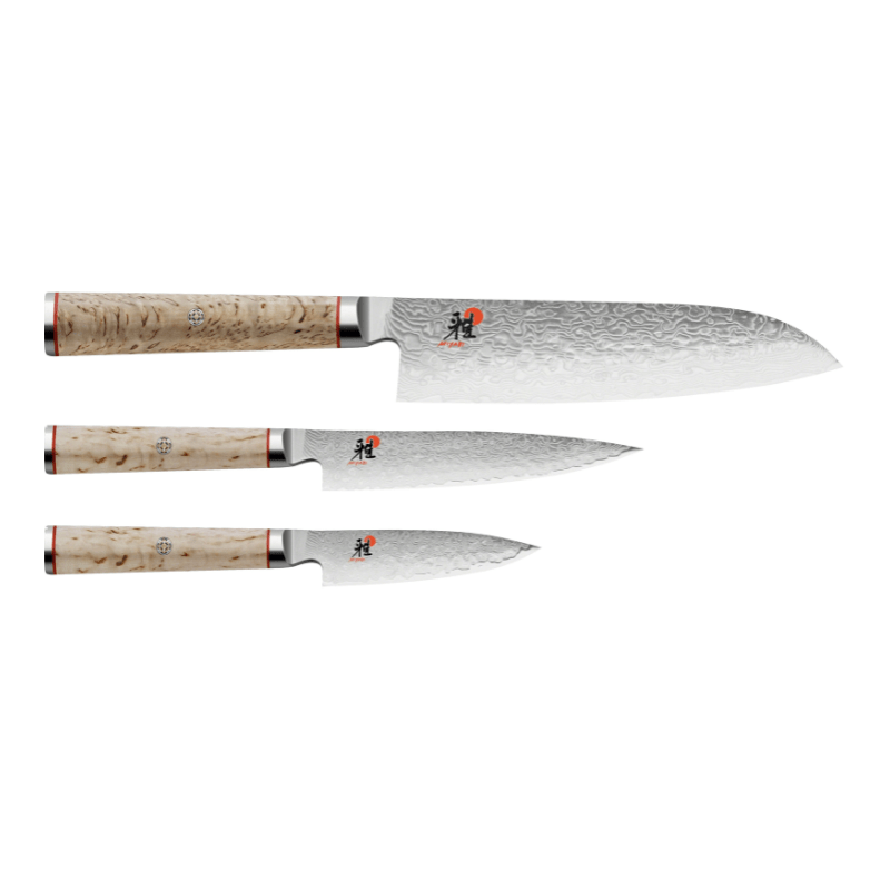 Miyabi Birchwood Santoku Set of 3