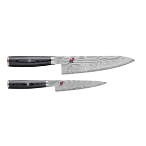 Miyabi Pakka Wood (Gyutoh) Chefs Set of 2