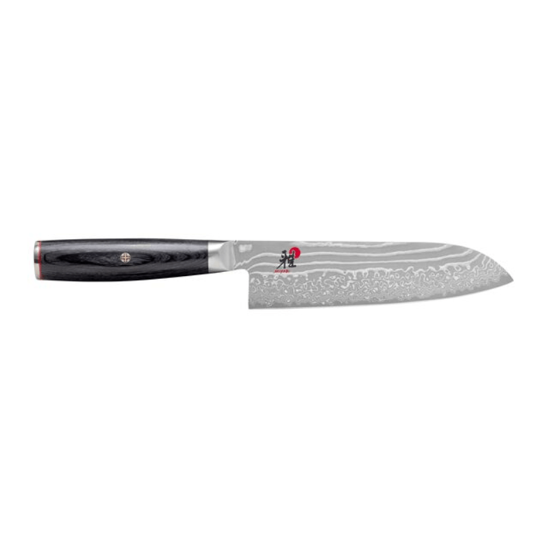 Miyabi Pakka Wood Santoku Knife 18cm