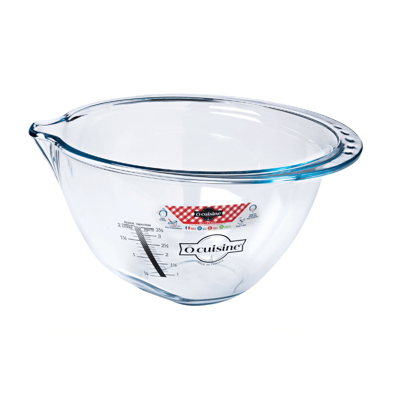 O'Cuisine Borosilicate Glass Expert Bowl 30cm 4.2L