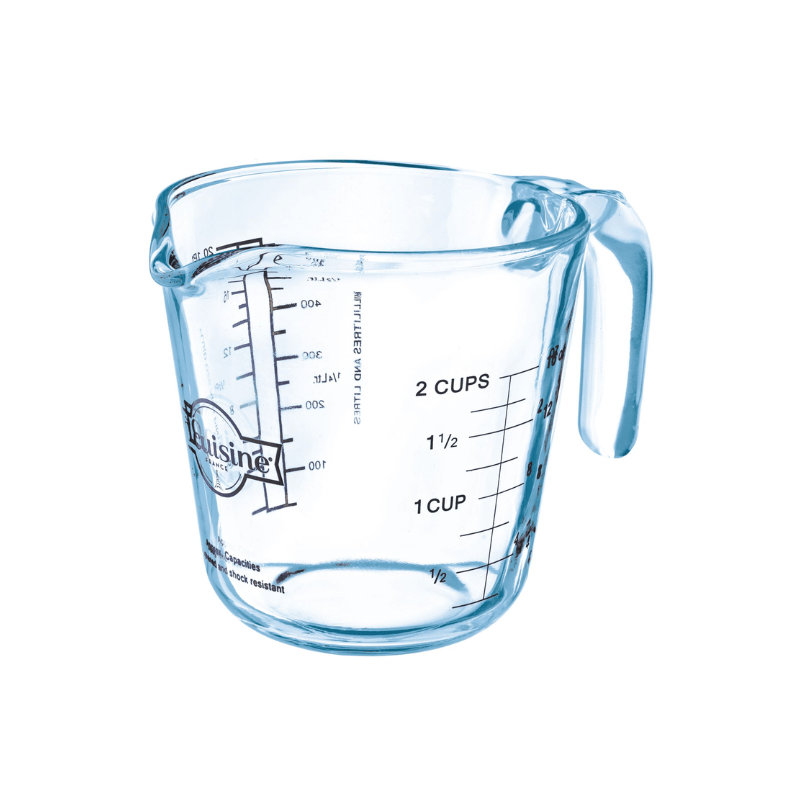 O'Cuisine Borosilicate Glass Measuring Jug 500ml