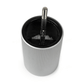 Peugeot Line Aluminium & Natural Wood Salt Mill 12cm