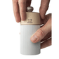 Peugeot Line Aluminium & Natural Wood Salt Mill 12cm