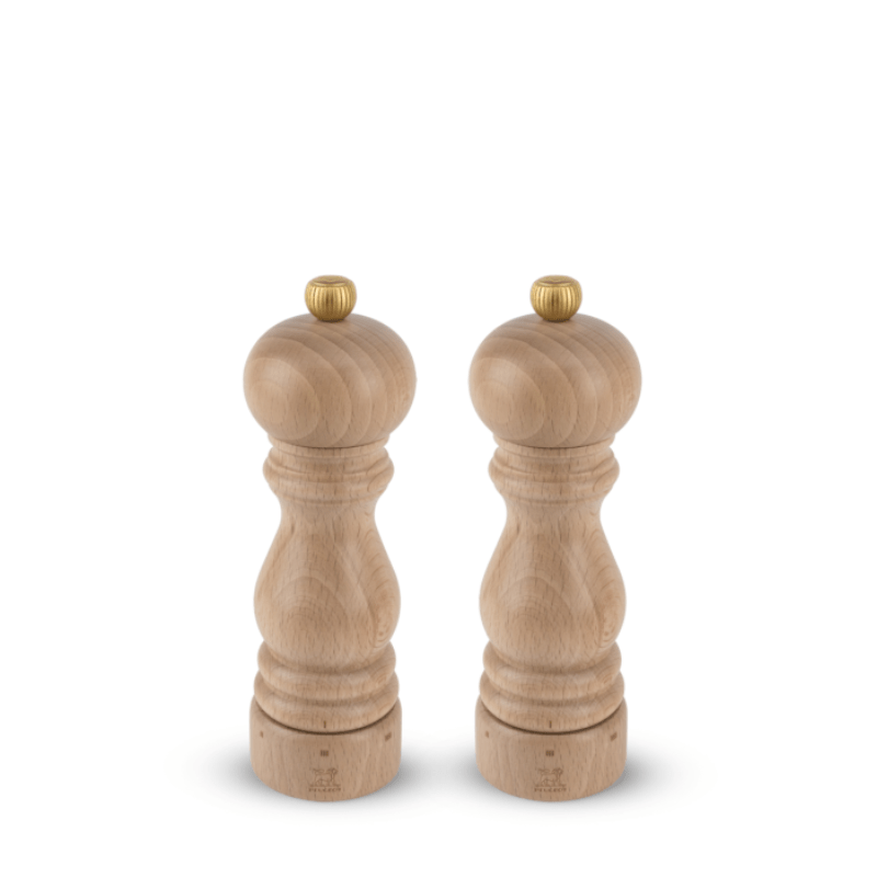 Peugeot Paris u'Select Duo Natural Wood Salt & Pepper Mill 18cm Set of 2