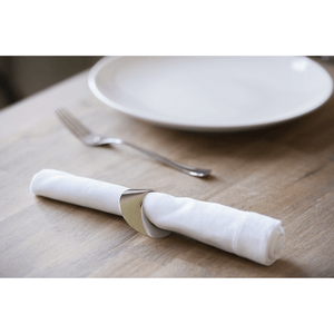 Philippi Swirl Napkin Rings Set 4-Piece